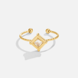 Anel Forma de Diamante Sofia