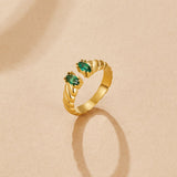 Anel Vintage Esmeralda Tara