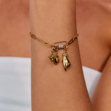 Charm Pedra Olho de Tigre