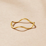 Anel de Pilha Tina em Ouro