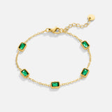 Pulseira Esmeralda Trinity