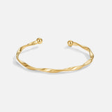 Bracelete Ouro Torcido Imari