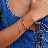 Bracelete Veena em Ouro