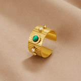 Anel Vintage Dourado Dakota