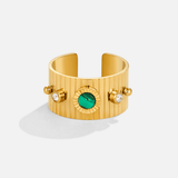 Anel Vintage Dourado Dakota
