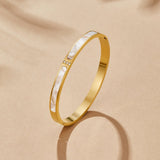 Bracelete Ouro Sahara Branco