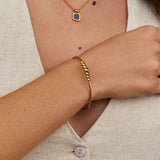Bracelete com Conta Ouro Yuri