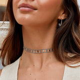Zara Gargantilha Prateada