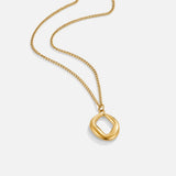 Colar Geométrico Dourado Zola